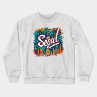 Seoul Retro South Korea t-shirt Crewneck Sweatshirt